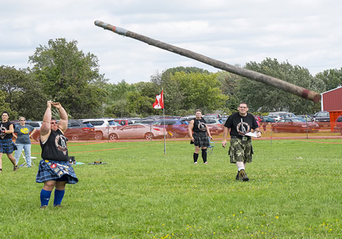 caber pole toss